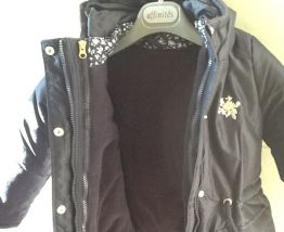 Doudoune bleu marine  fille neuve