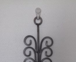 Bougeoir en fer forgé 