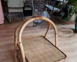 desserte roulante mini bar 50s