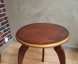 table ronde tripode art deco 1930