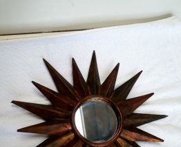 miroir soleil 1960  vintage