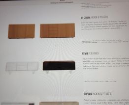 Enfilade Buffet bas Ligne Cemia de Peter Maly