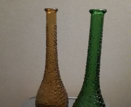  lot grande bouteilles deco 1970