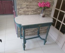 CONSOLE BUREAU ET SA CHAISE 