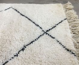 Magnifique! Tapis Berbère BENI OUARAIN Artisanal 325x195