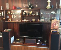 rangement en palissandre Poul Cadovius 1970