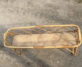 Jardinière en rotin