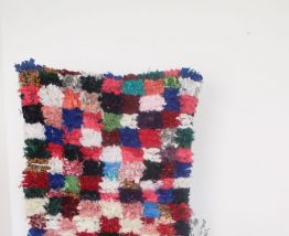 Tapis Boucherouite fait main au Maroc