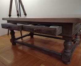 Table basse en chêne massif