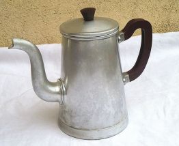 cafetiere  , pichet  en  alu   TOURNUS ,  vintage