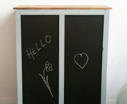 Bibliothèque vintage