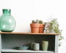 Bibliothèque vintage