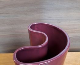 vase pourpre style 70s