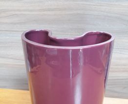 vase pourpre style 70s