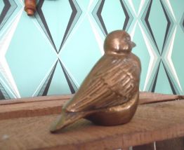 Petit oiseau en  laiton