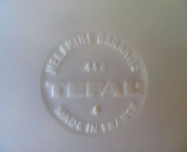 plat et ravier vintage téfal