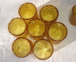 Lot de 4 verres PERNOD SA Vintage 1950's