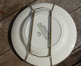 BISCUIT GONDOLO GIEN ASSIETTE PUBLICITAIRE