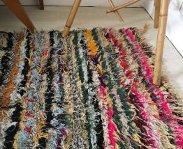 Tapis berbère boucherouite 