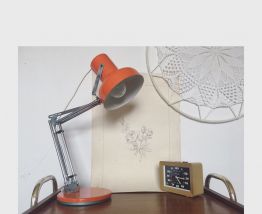 Lampe articulée orange 
