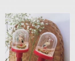 Crayons boule à neige 