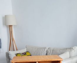 Commode cannage rotin vintage