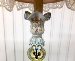 paire de lampe porcelaine Amavie