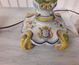 paire de lampe porcelaine Amavie