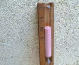 sablier de sauna nordique , vintage