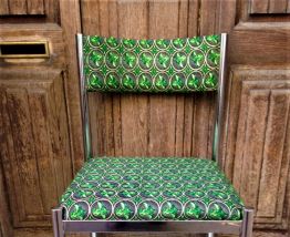 Chaise wax Collomb Création année 70