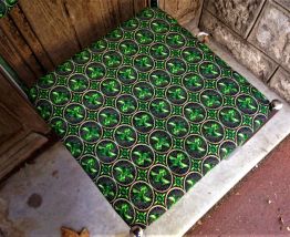 Chaise wax Collomb Création année 70