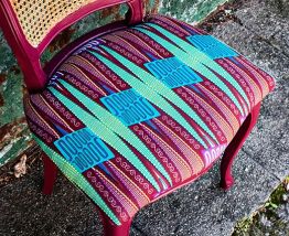 Chaise wax style Régence