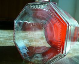 Pot bocal exagonal AMORA verre