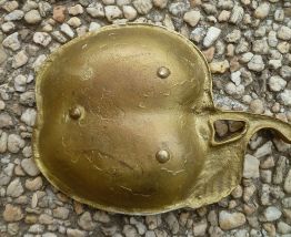 vide  poche , pomme  en laiton , vintage