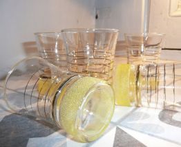 Verres givrés / granités 