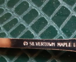 12 Petites cuillères à motif fleuri