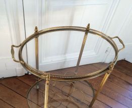 Desserte bar roulant