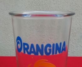 lot de 6 verres "Orangina" Matali Crasset 2006