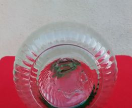 Jolie carafe en verre soufflé 