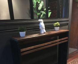 Jolie console style atelier