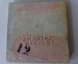 10 CARREAUX DE MARTRES TOLOSANE LECLERC ANCIEN