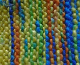 Couverture tricotée pour panier d'un animal