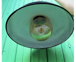 Ancienne suspension industrielle  années 50