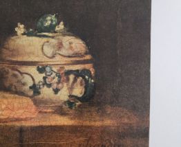 Tableau copie Chardin Le bocal d'olive