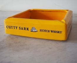 Cendrier jaune Cutty Sark - Scotch &amp; Whisky