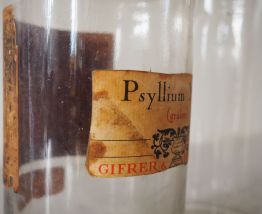 Bocaux à pharmacie en verre transparent