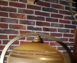 lustre art deco 1930 a 40s  4 globes 