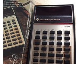Calculatrice Texas Instrument TI 30