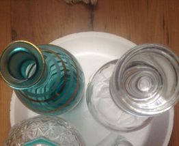 3 flacons - carafes-