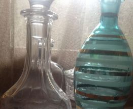 3 flacons - carafes-